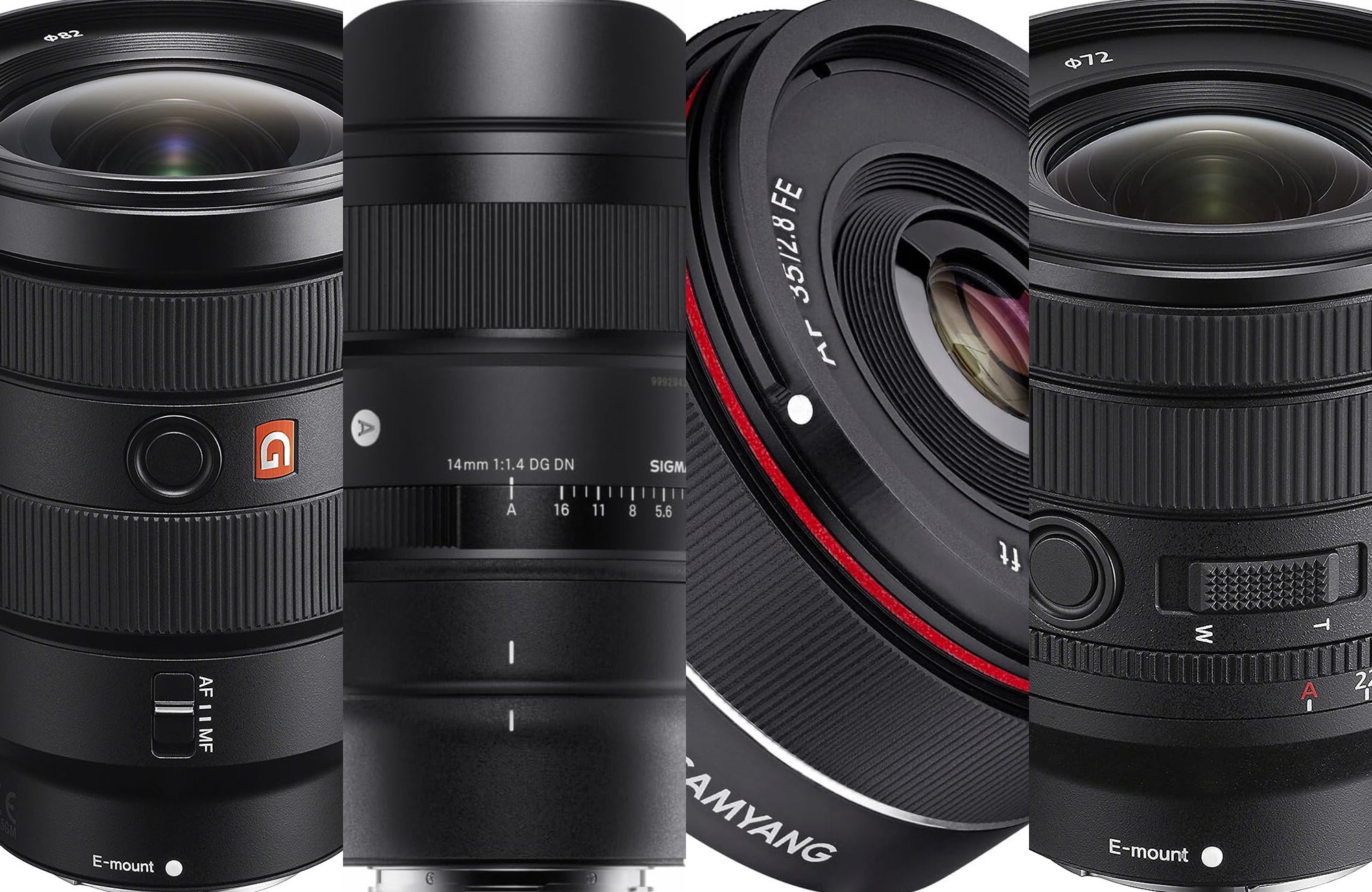 cheap wide angle lens for sony e mount