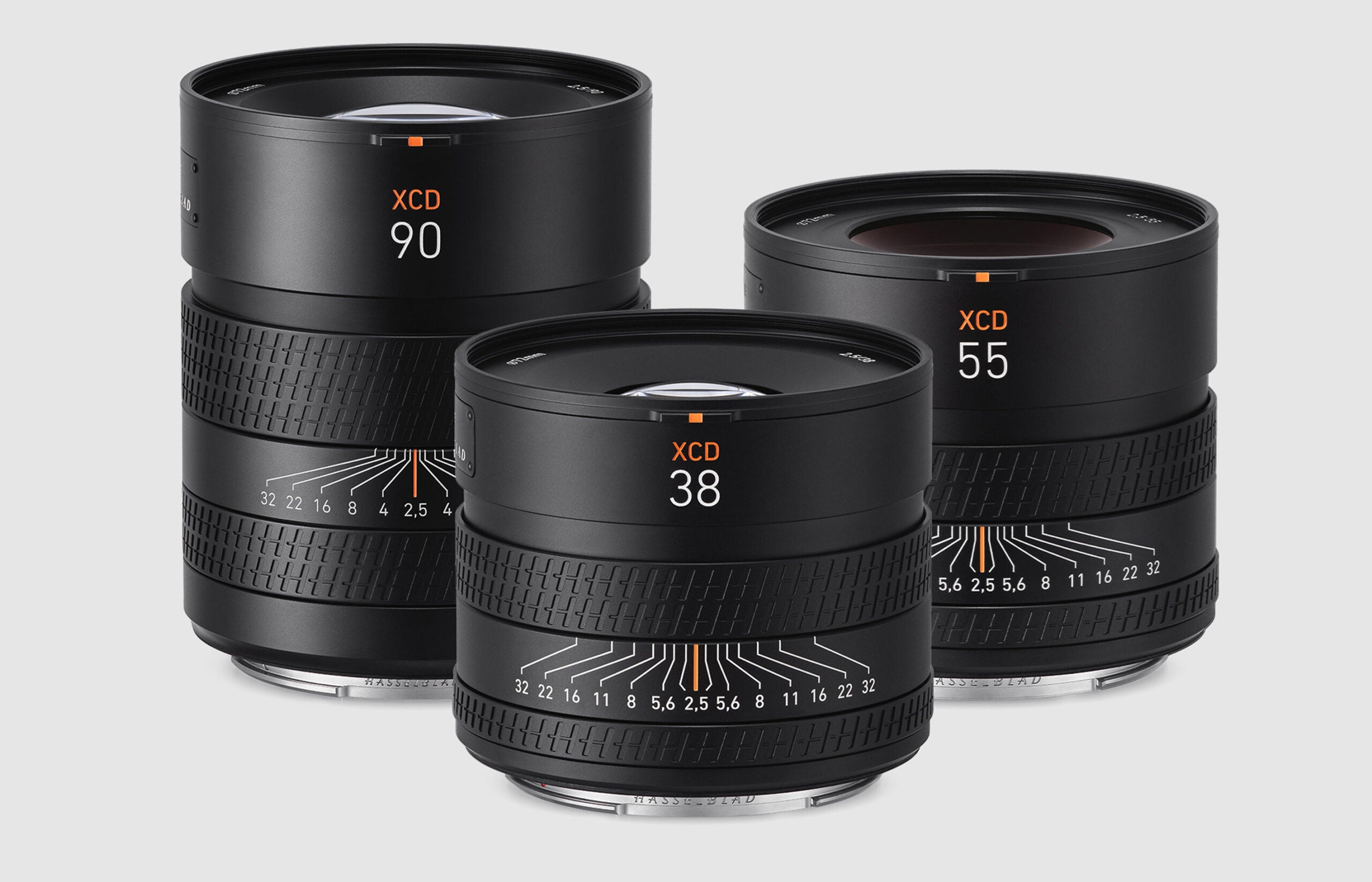 Hasselblad also released a trio of new primes