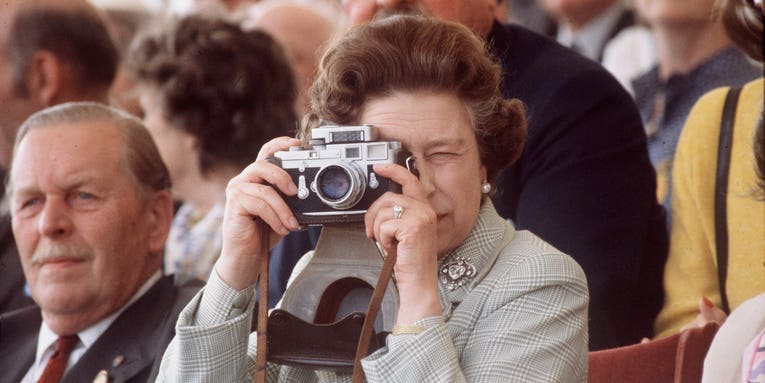 A closer look at some of Queen Elizabeth II’s favorite cameras