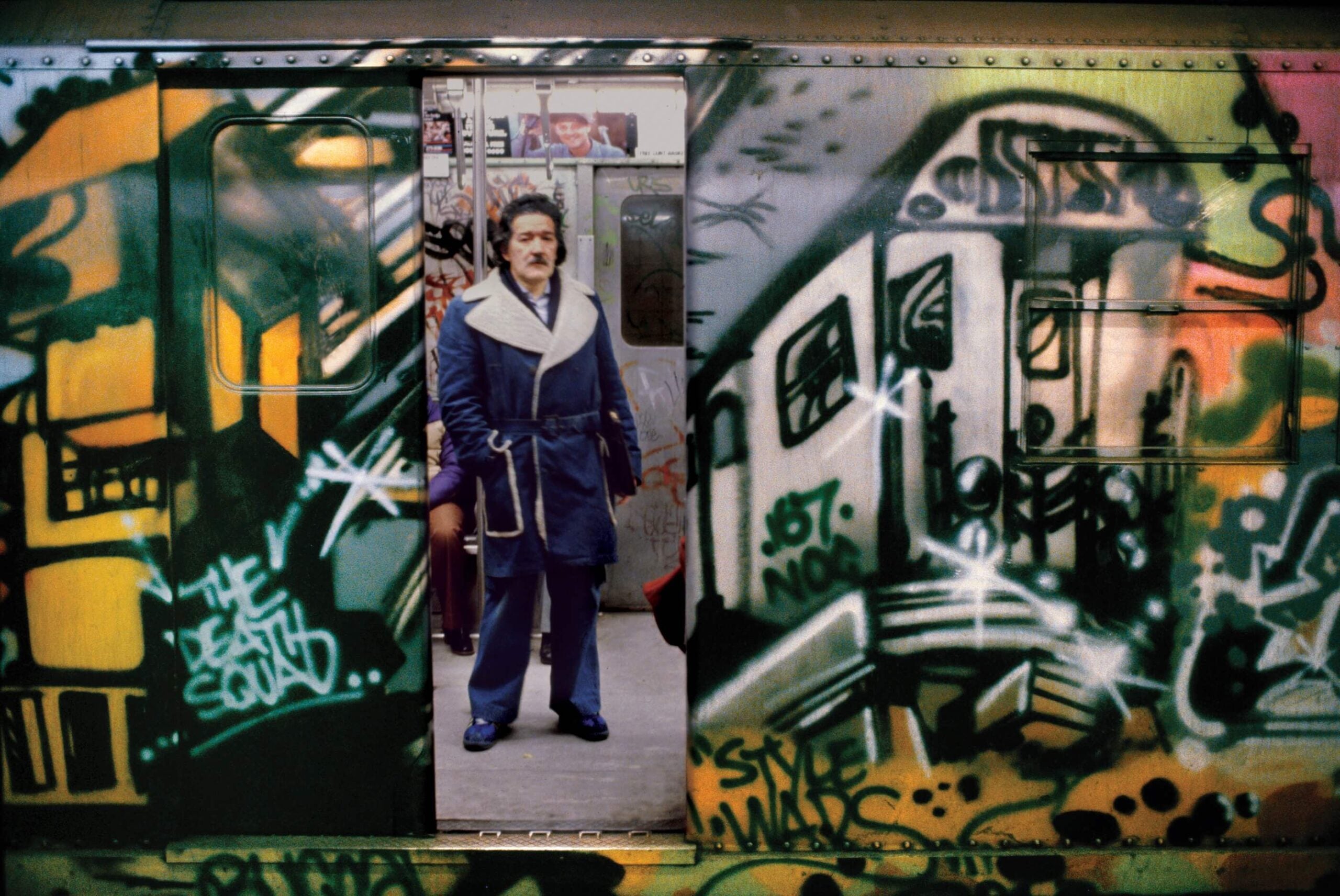 new york city subway graffiti by NOC 167