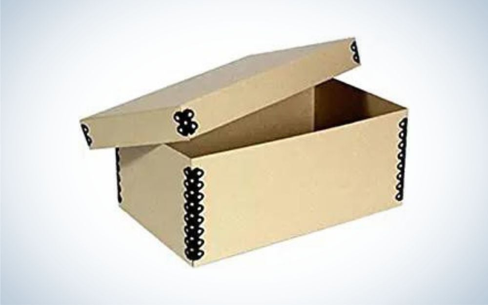 Archival Methods Metal Edge Short Top Box 