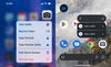 Screenshots of Apple and Google camera apps with shortcuts shown.