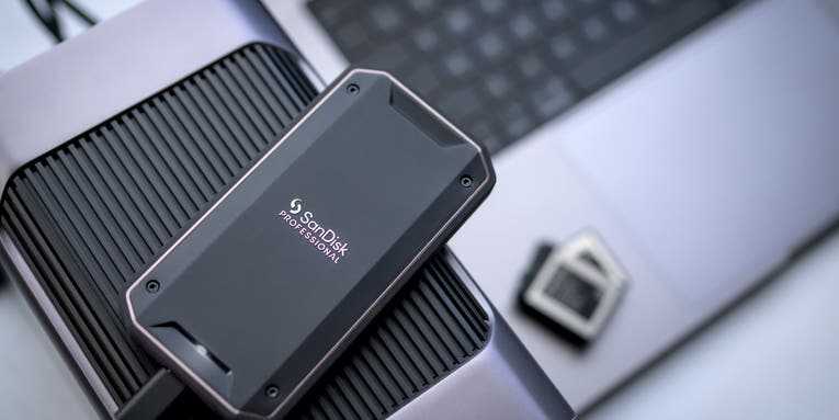 SanDisk’s Pro-G40 portable SSD can withstand serious punishment