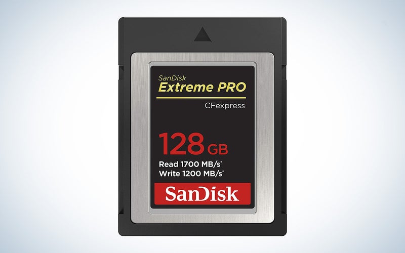 Save big on the SanDisk 128GB Extreme PRO CFexpress Card Type B during the Amazon Prime Early Access sale.