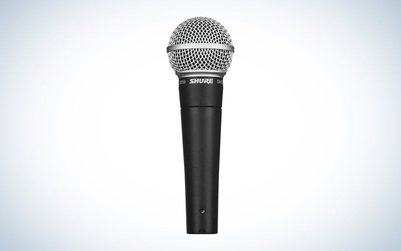 The Shure SM58 is the best overall XLR microphone.