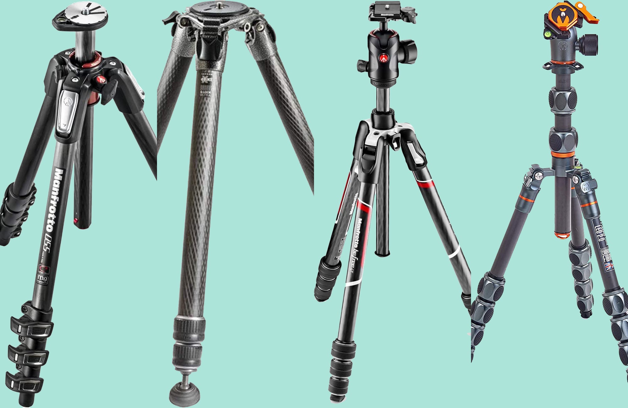 Manfrotto 055 Tripod with Large Fluid Head KIT