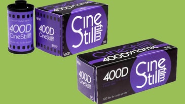 You can now buy Cinestill’s 400D color negative film in 35mm and medium format
