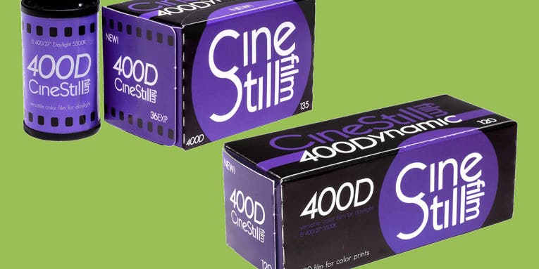You can now buy Cinestill’s 400D color negative film in 35mm and medium format