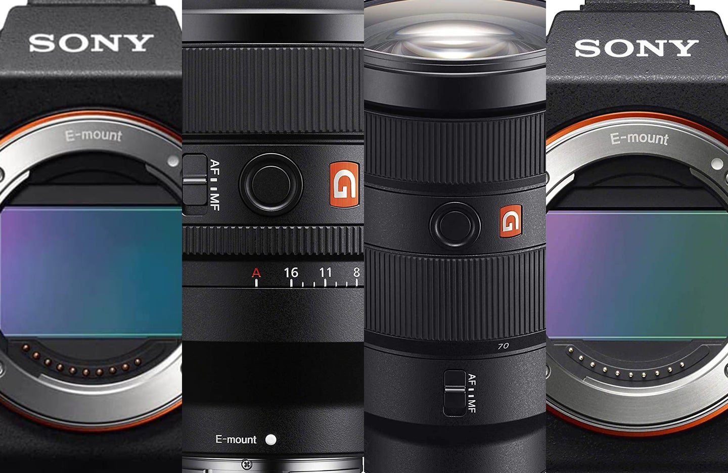 Select Sony cameras and lenses are on sale.