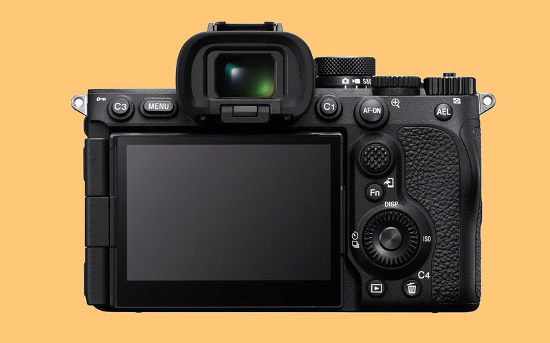 Sony A7R V back