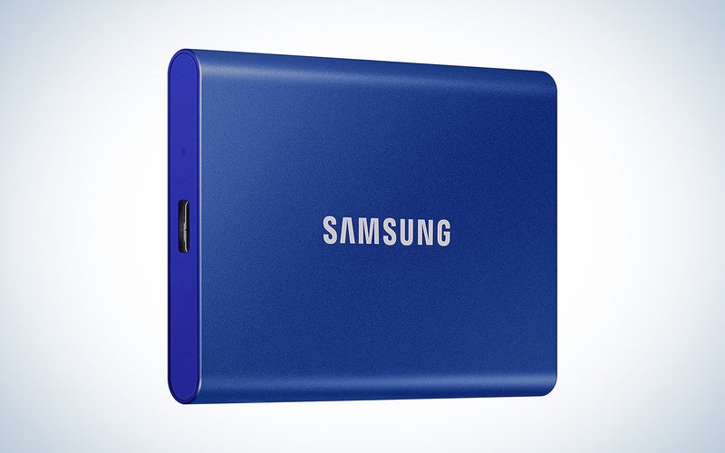 This SAMSUNG T7 2TB Portable SSD is on sale on Amazon right now.