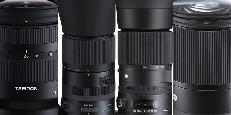 Save on Sigma and Tamron lenses during this early Black Friday sale