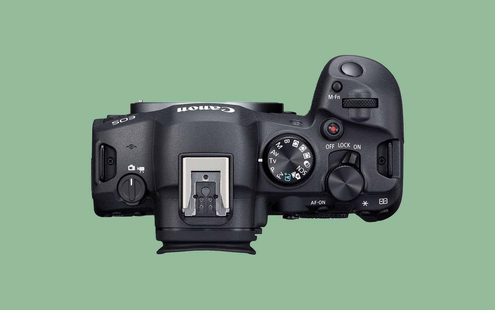The Canon EOS R6 Mark II full-frame mirrorless camera.