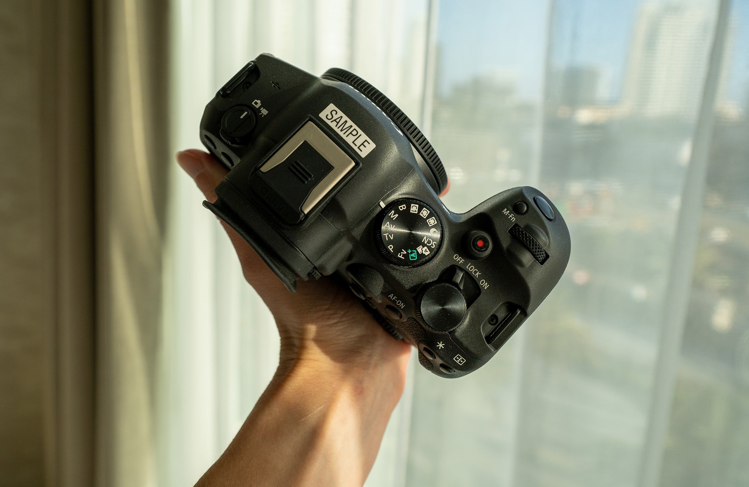 The Canon EOS R6 Mark II has a familiar feel.