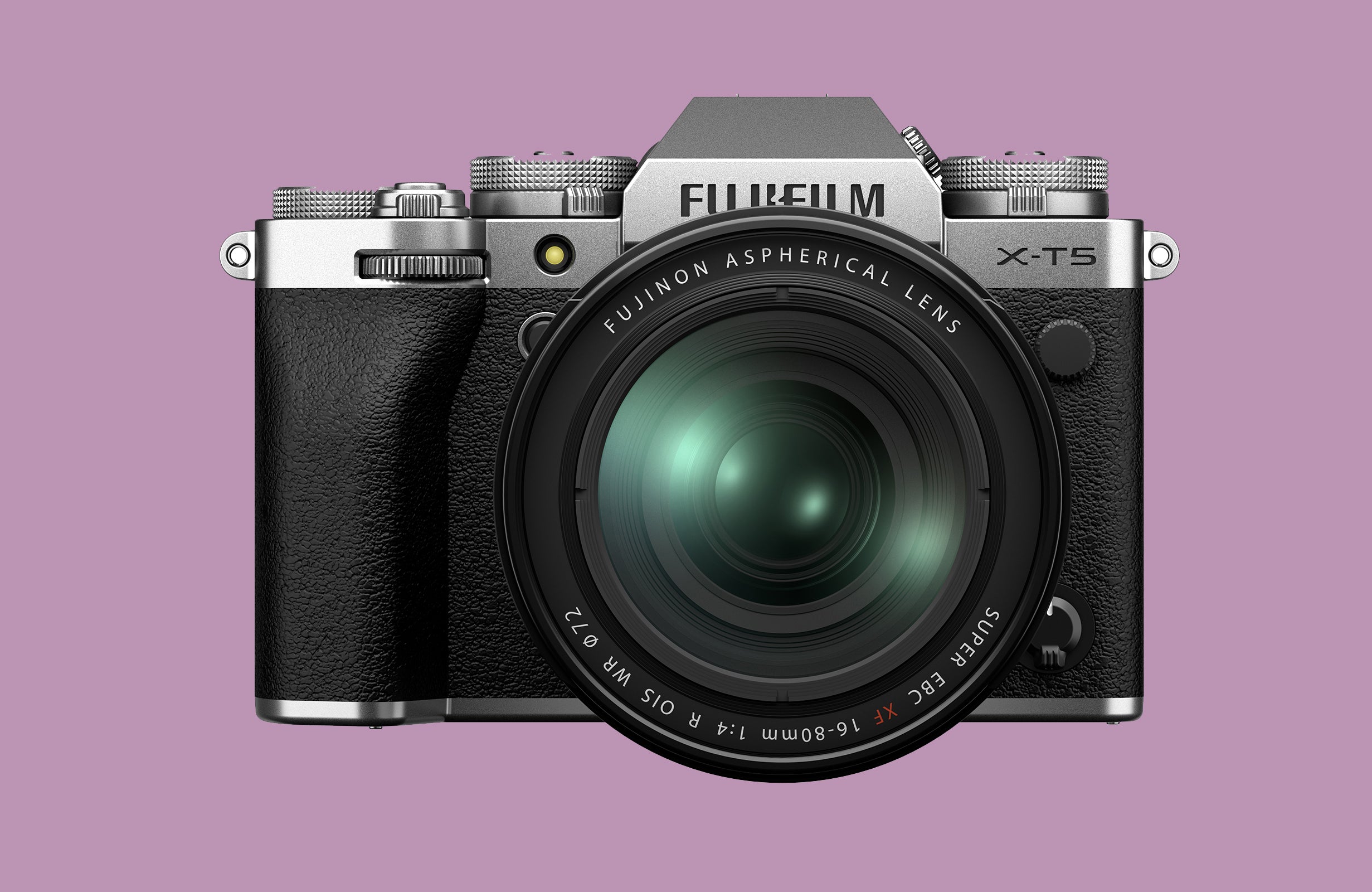 The Fujifilm X-T5 keeps the classic style.