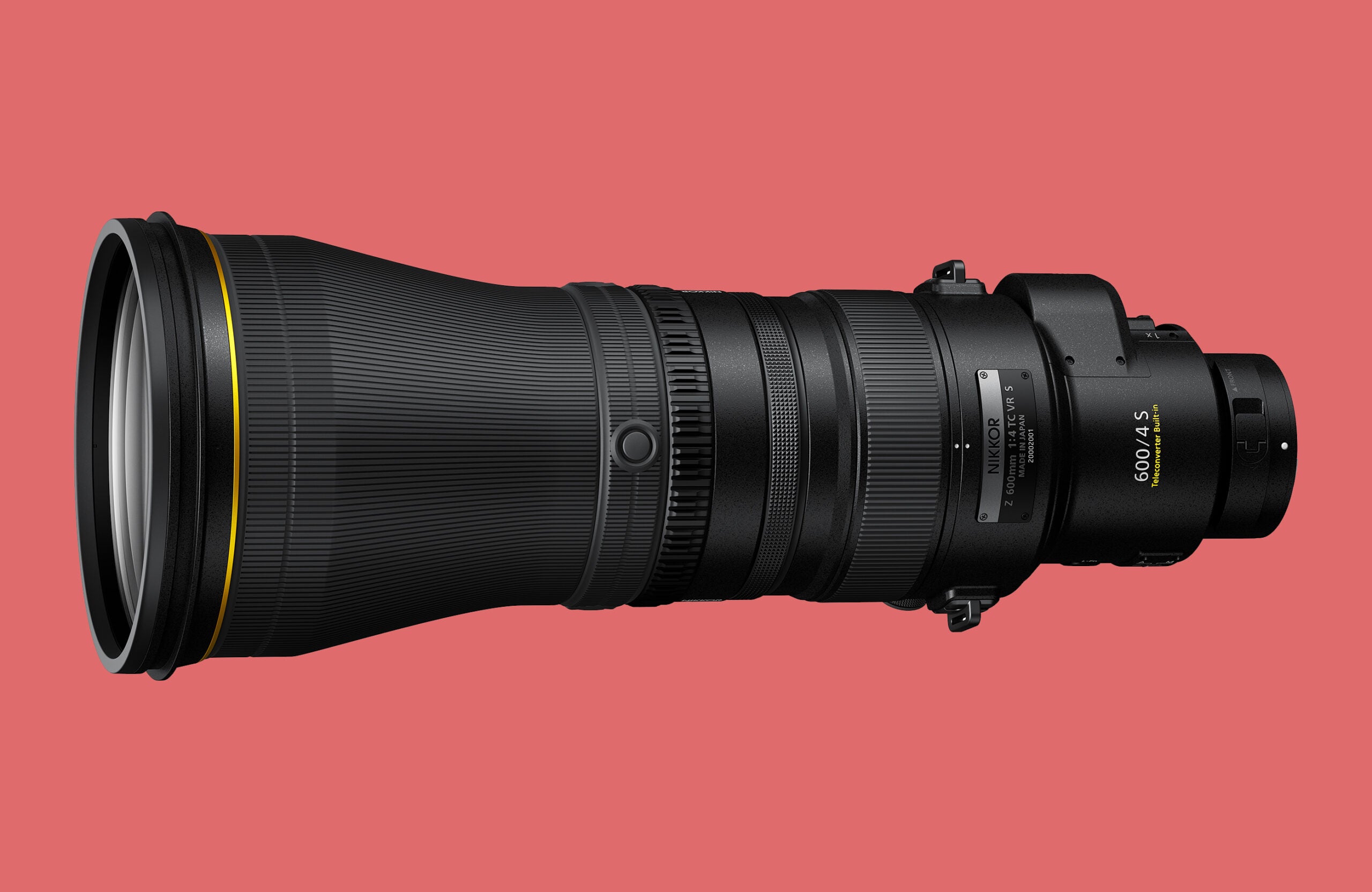 The NIKKOR Z 600mm f/4 TC VR S super-telephoto lens