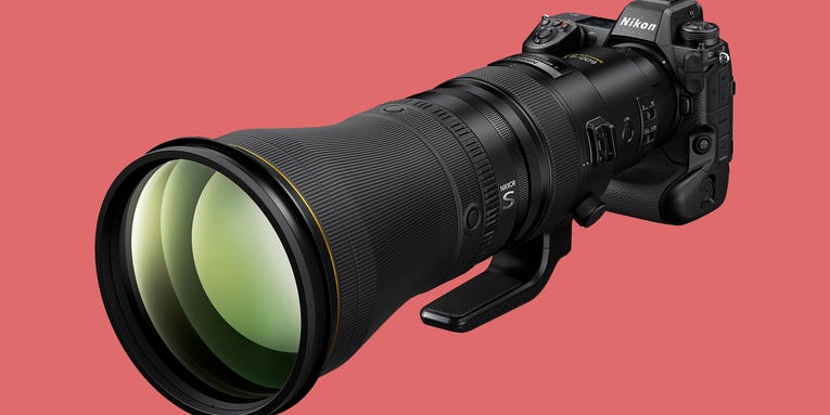 Nikon announces the 600mm f/4 super-telephoto for Z-mount cameras
