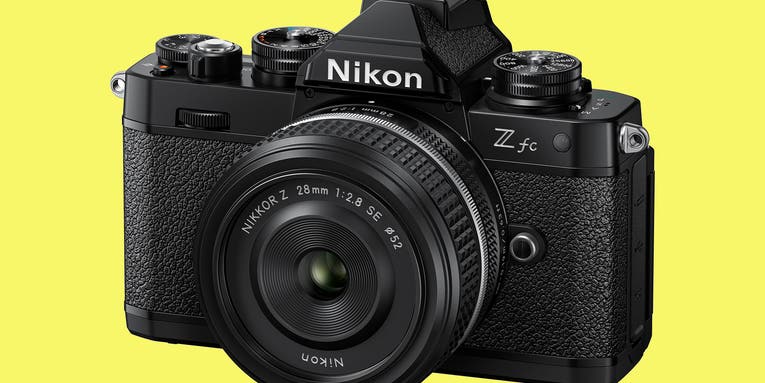 Nikon’s new Z 40mm f/2 lens and Z Fc camera look like vintage gear