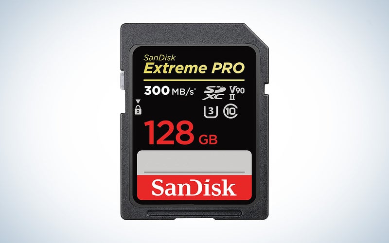 SanDisk 128GB Extreme PRO SDXC UHS-II Memory Card