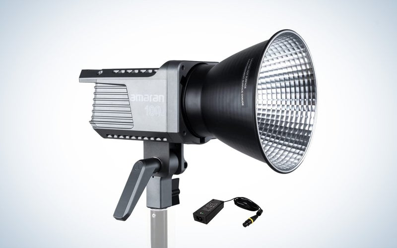 The Amaran 100d LED Video Light is the best light for videographers.