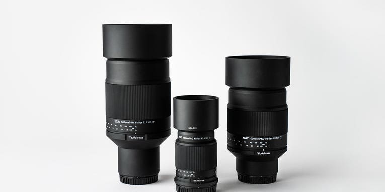 Tokina is now offering three ultra-compact super-telephoto lenses