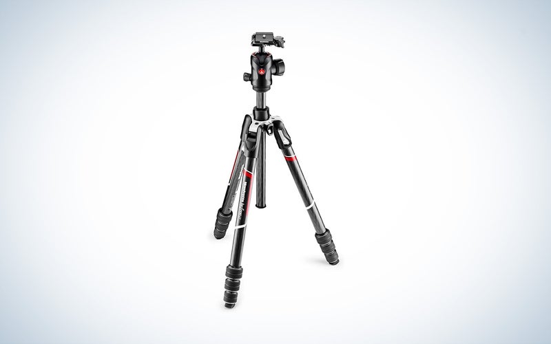 Befree advanced Carbon Fiber Travel Tripod with twist legs and ball head