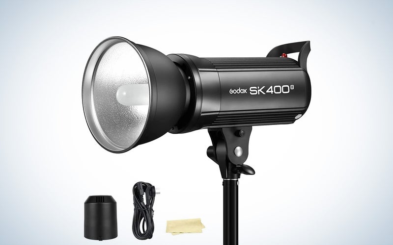The Godox SK400II 400Ws GN65 5600K Studio Strobe Flash