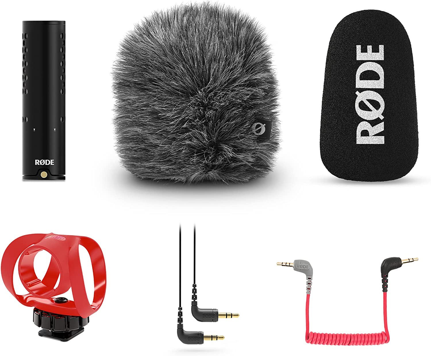 The Rode VideoMicro II comes with everything you need to get started.