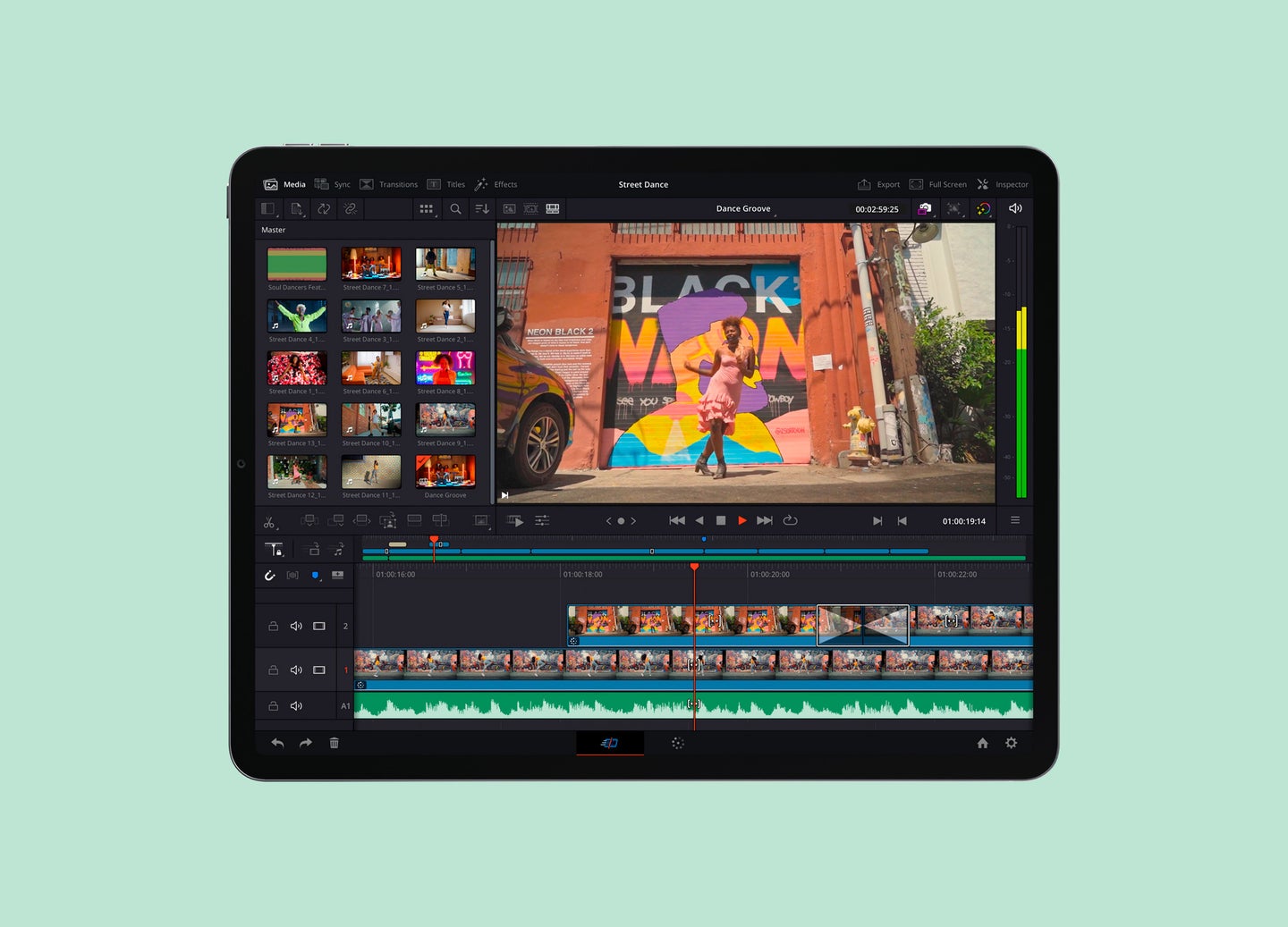 DaVinci Resolve for iPad