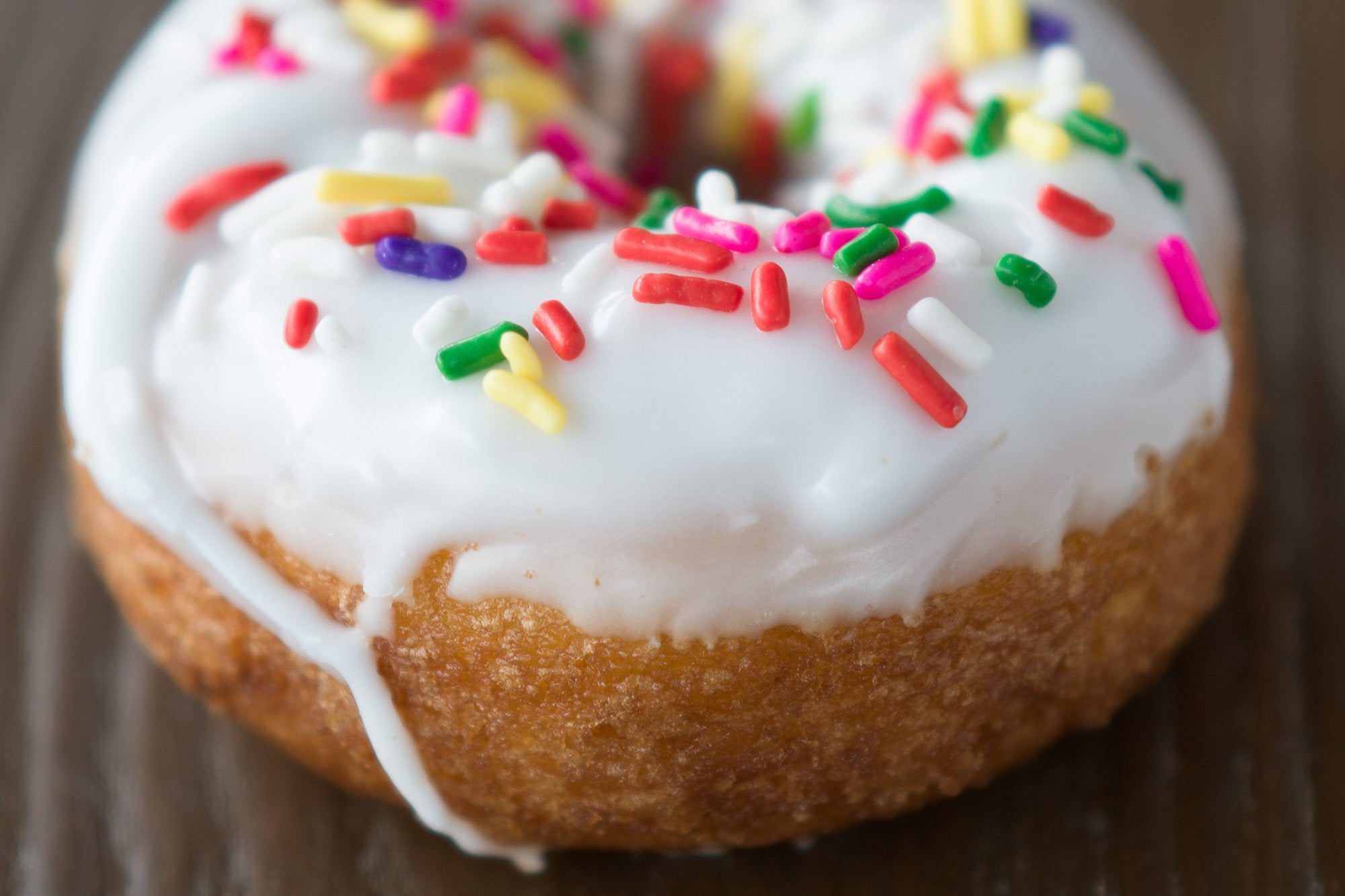 Hasselblad X2D 100C review sample image donut with sprinkles close crop