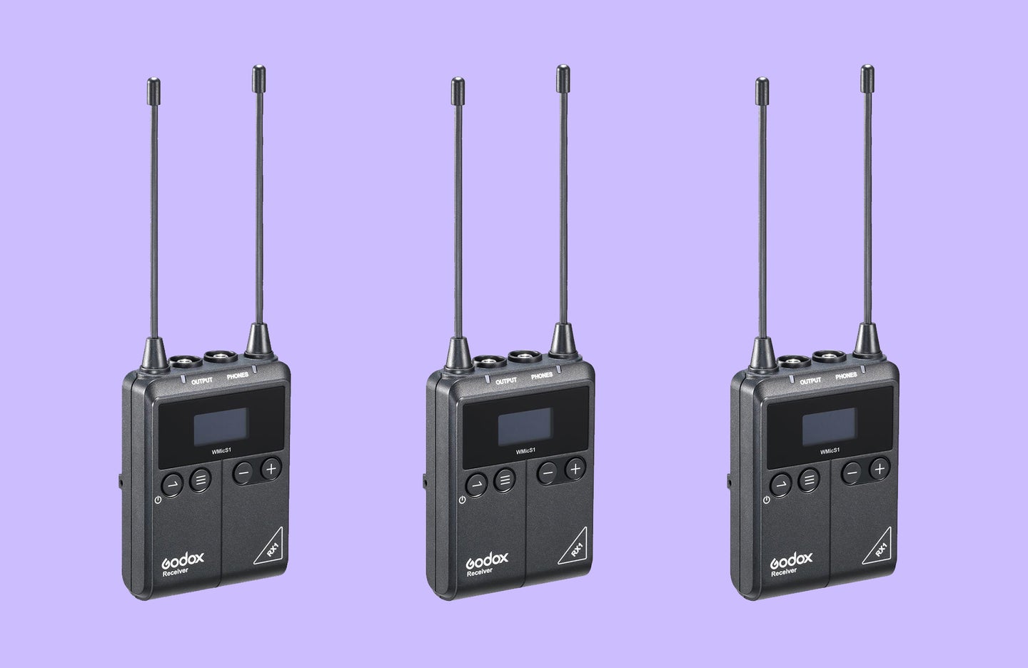 Godox RX1 dual-channel camera-mount receiver