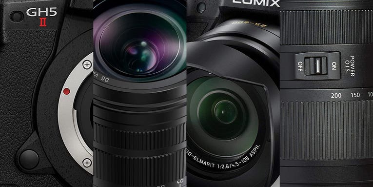 Save up to $400 on Panasonic cameras and lenses at Amazon