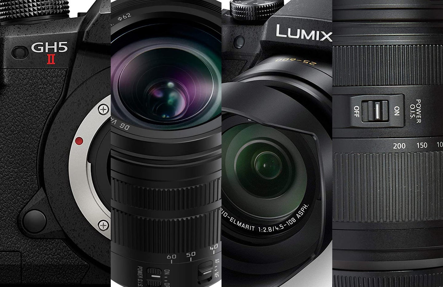 Panasonic cameras and lenses