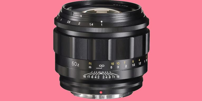 Nikon’s Z-mount will soon get its own version of Cosina’s Voigtländer 50mm f/1 Aspherical lens