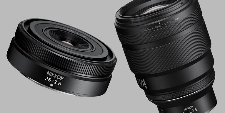 New gear: Nikon NIKKOR Z 85mm f/1.2 S and Z 26mm f/2.8 lenses