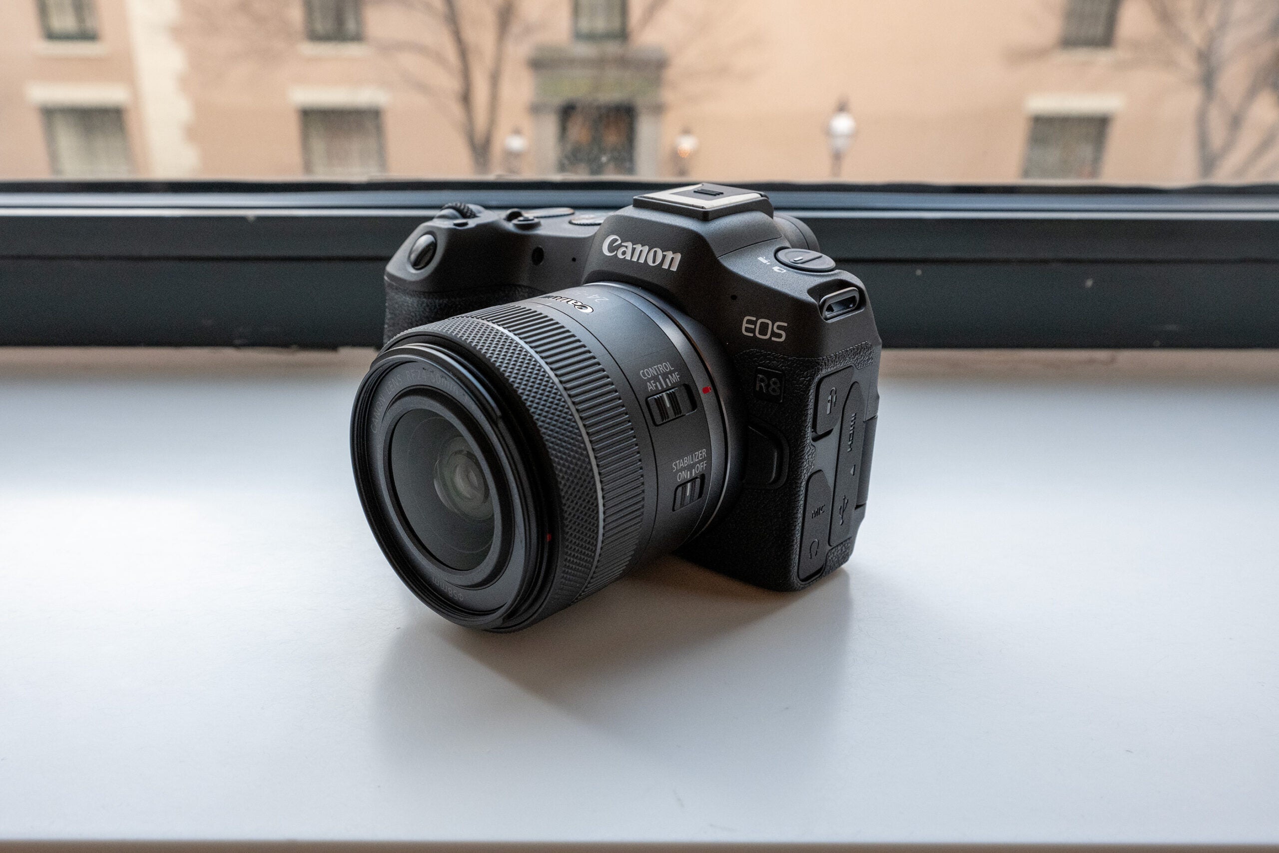 Canon EOS R8 with the RF24-50mm F4.5-6.3 IS STM lens