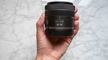 Hands-on with the Canon RF24-50mm F4.5-6.3 IS STM lens