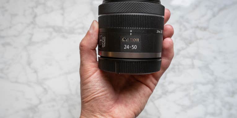 Hands-on with the Canon RF24-50mm F4.5-6.3 IS STM lens