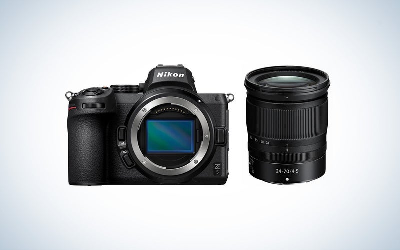 Nikon Z5 Full Frame Mirrorless Camera Body with NIKKOR Z 24-70mm f/4 S Lens