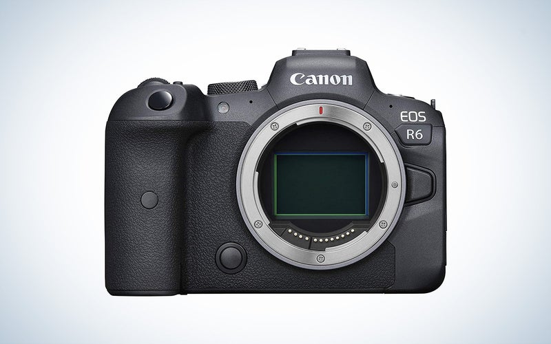 Canon EOS R6 mirrorless full-frame camera