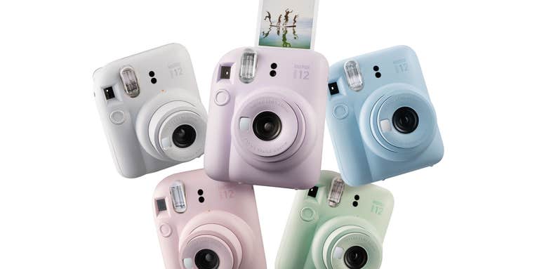 The Fujifilm Instax Mini 12 instant camera packs upgrades into an adorable body