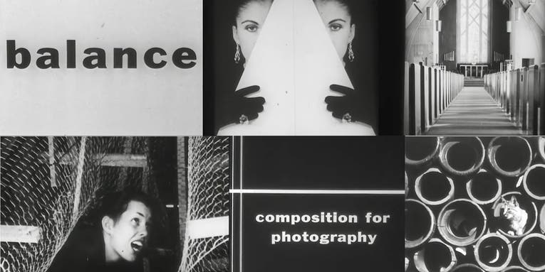 This video from 1949 offers offers photography composition tips everyone should know