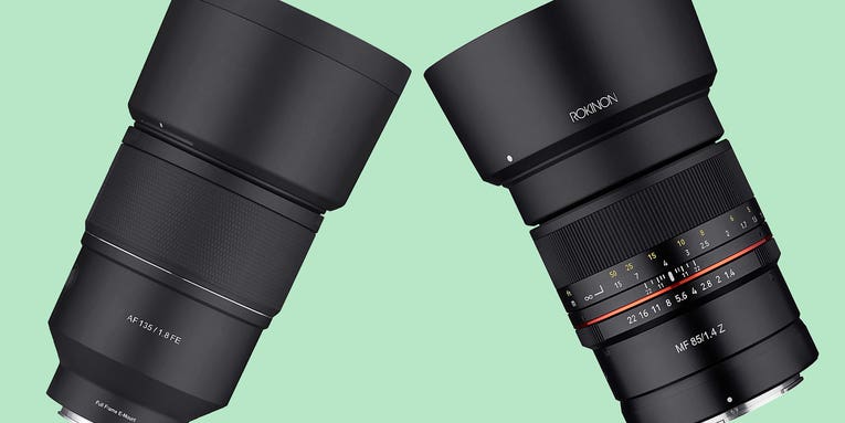 Save up to $200 on Rokinon lenses right now Save up to $200 on Rokinon lenses right now
