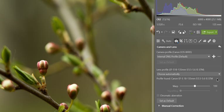 Zoner Photo Studio X update adds better raw processing and drastically expanded lens support