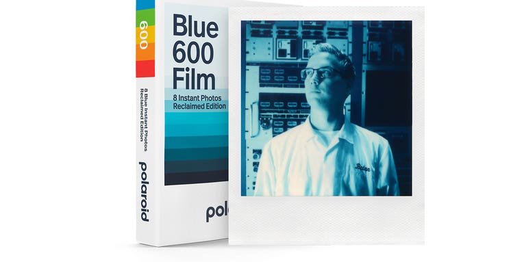 Polaroid’s limited edition Reclaimed Blue film was an “experimental fluke”