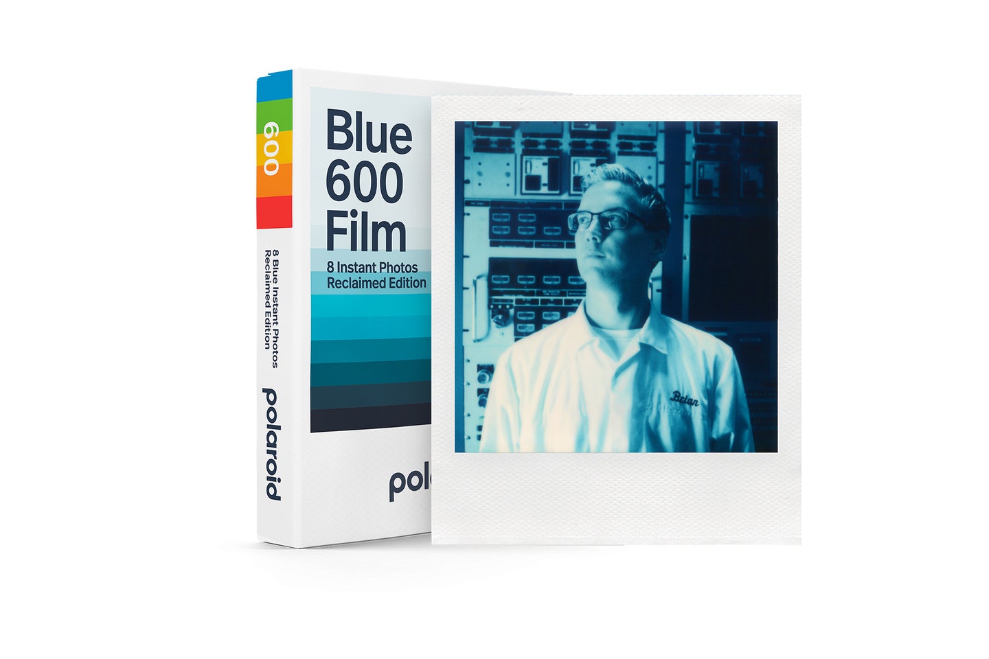 Polaroid Reclaimed Blue 600 instant film