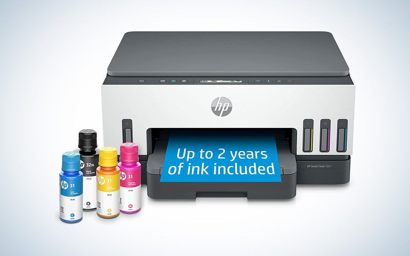 HP Smart Tank 7001 Wireless All-in-One Cartridge-free Ink Tank Printer