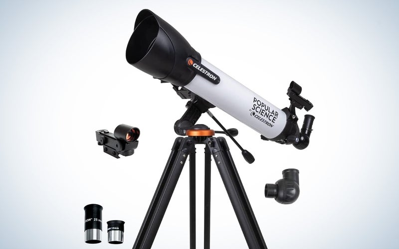 Popular Science StarSense Explorer DX 100AZ Smartphone App-Enabled Telescope