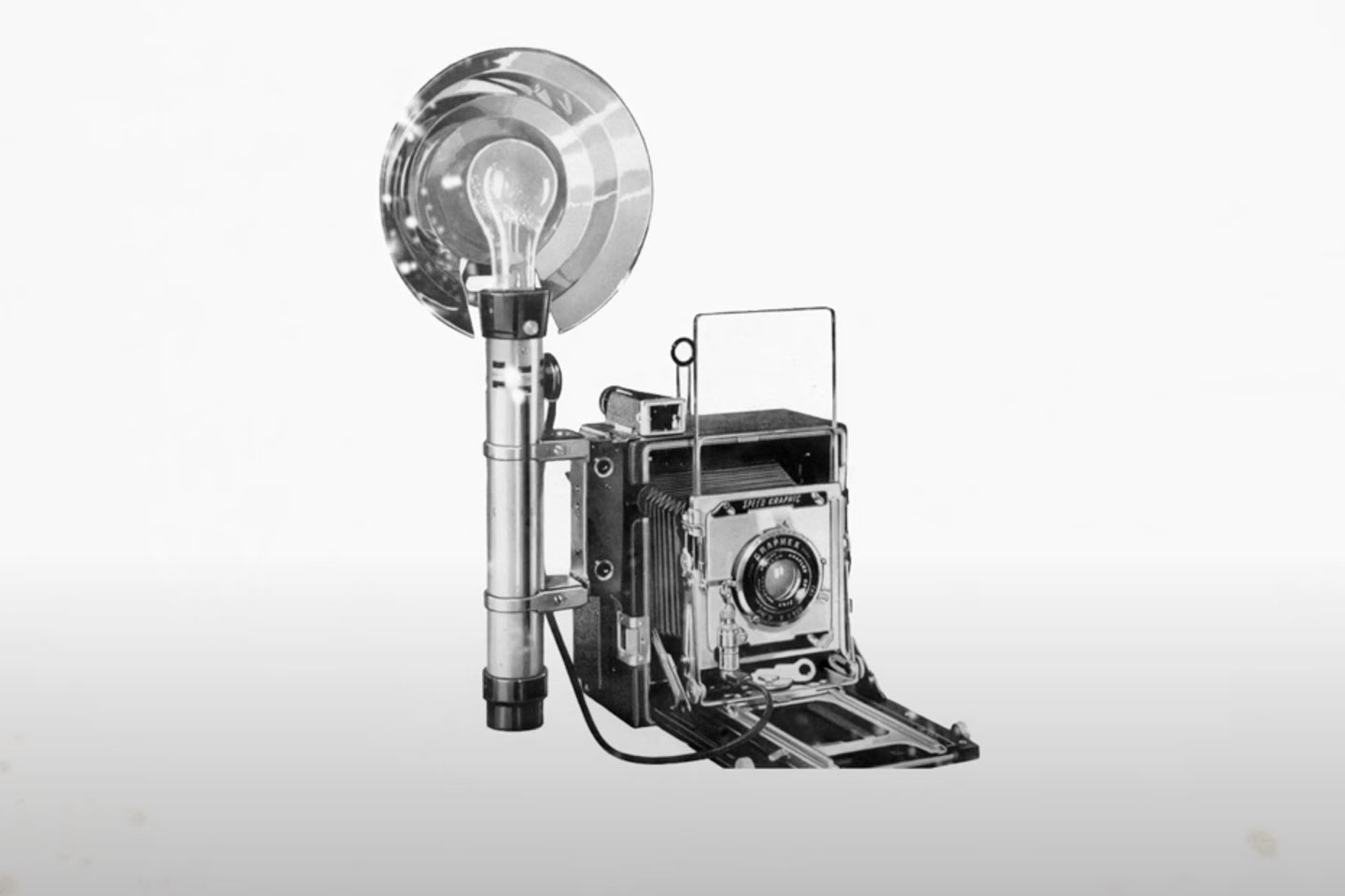 Graflex camera nd flash handle