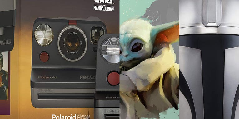 Celebrate Star Wars Day with savings on a Mandalorian Polaroid camera